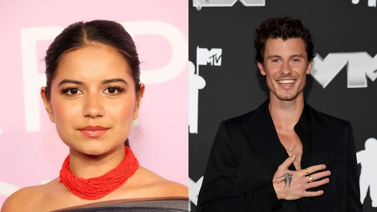 Shawn Mendes and Helena Gualinga (images via Getty)