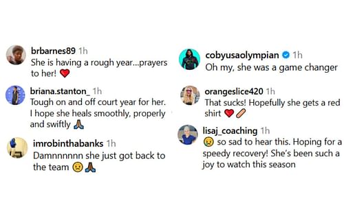 Fans react to Ashlyn Watkins' injury update