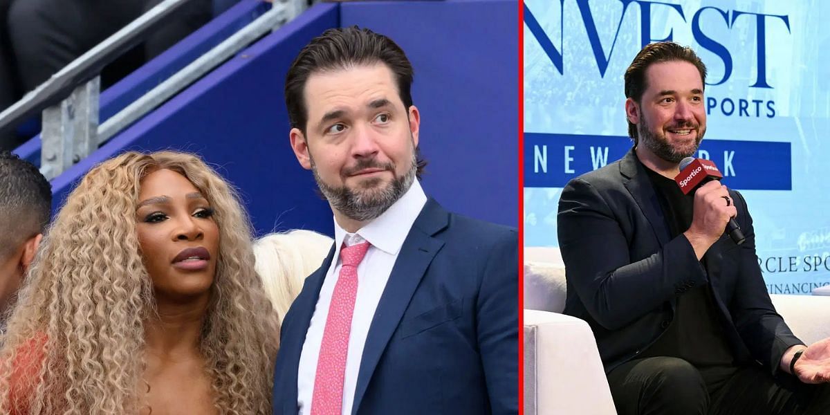 Serena Williams and Alexis Ohanian (Images via GETTY)