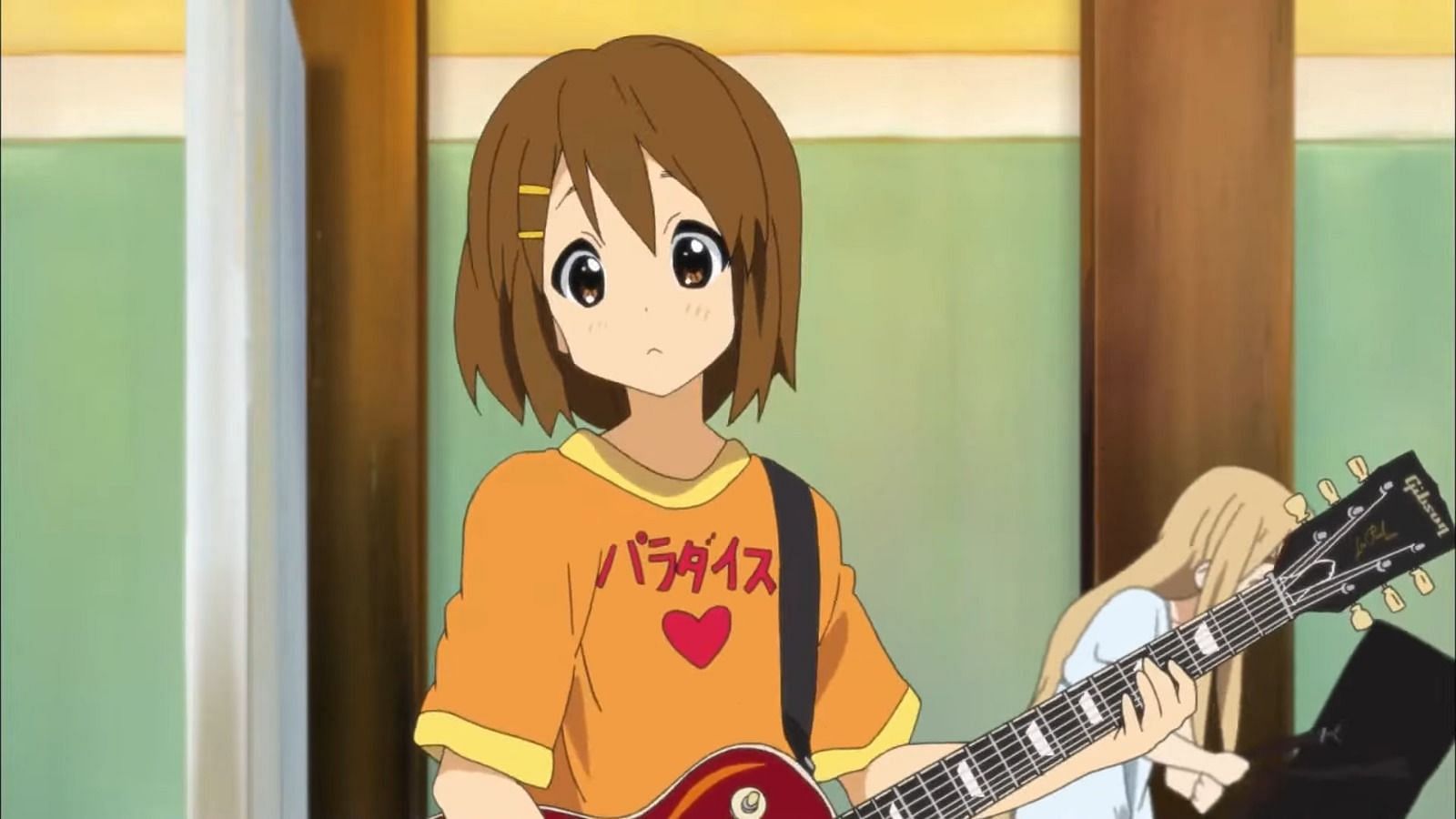 Yui Hirasawa as seen in the anime (Image via Kyoto Animation)