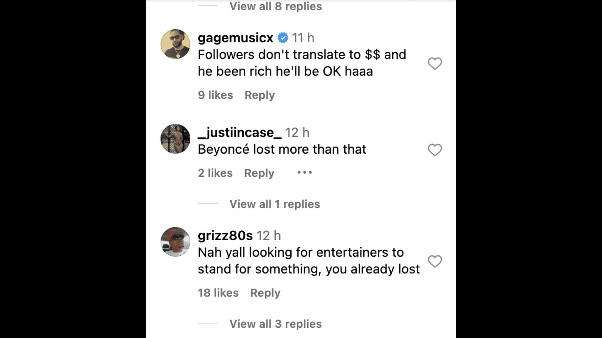 Reactions to Snoop Dogg losing social media followers after he performed at Donald Trump's Crypto Ball(Image via Instagram)