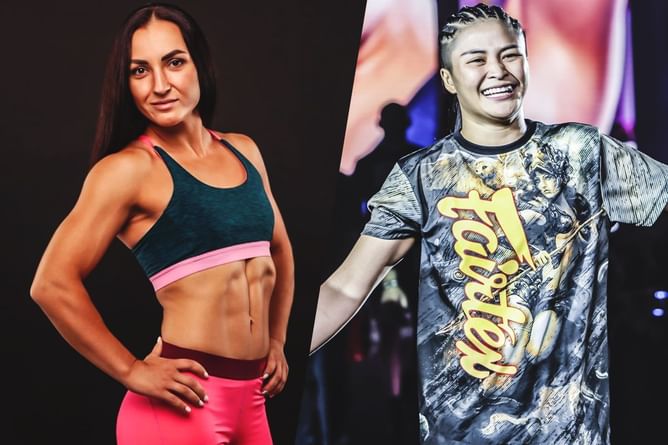 “I deserve this right” - Alyona Rassohyna says she earned interim title shot after pushing Stamp Fairtex to the limit