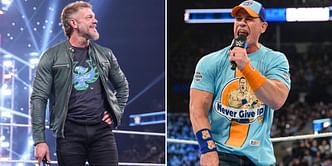 Adam Copeland (fka Edge) recalls his last conversation with John Cena; discloses whether they spoke about retirement tour