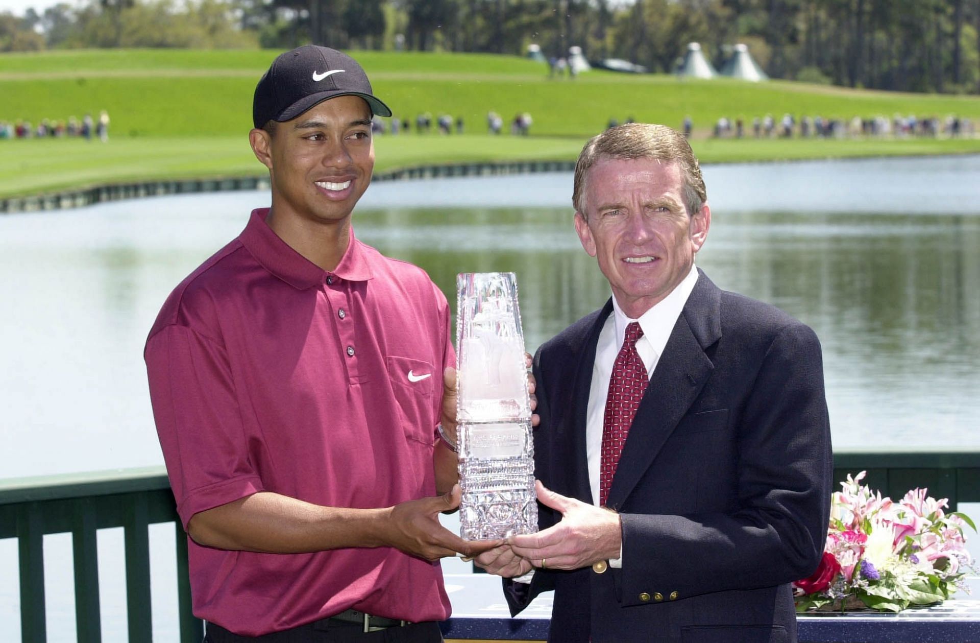 Tiger Woods, The Players Championship 2001 (Image via Getty).