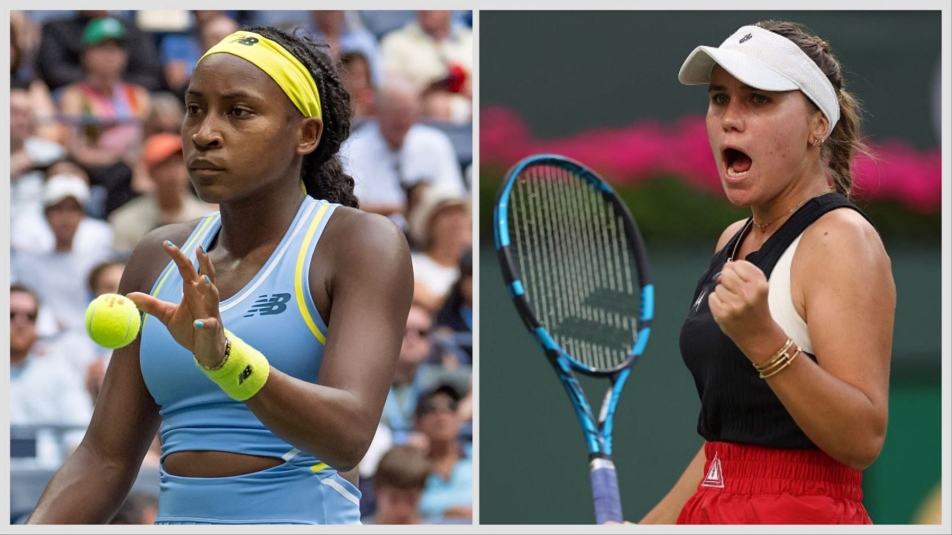 Coco Gauff vs Sofia Kenin is one of the first-round matches at the Australian Open 2025. (Photos: Getty)