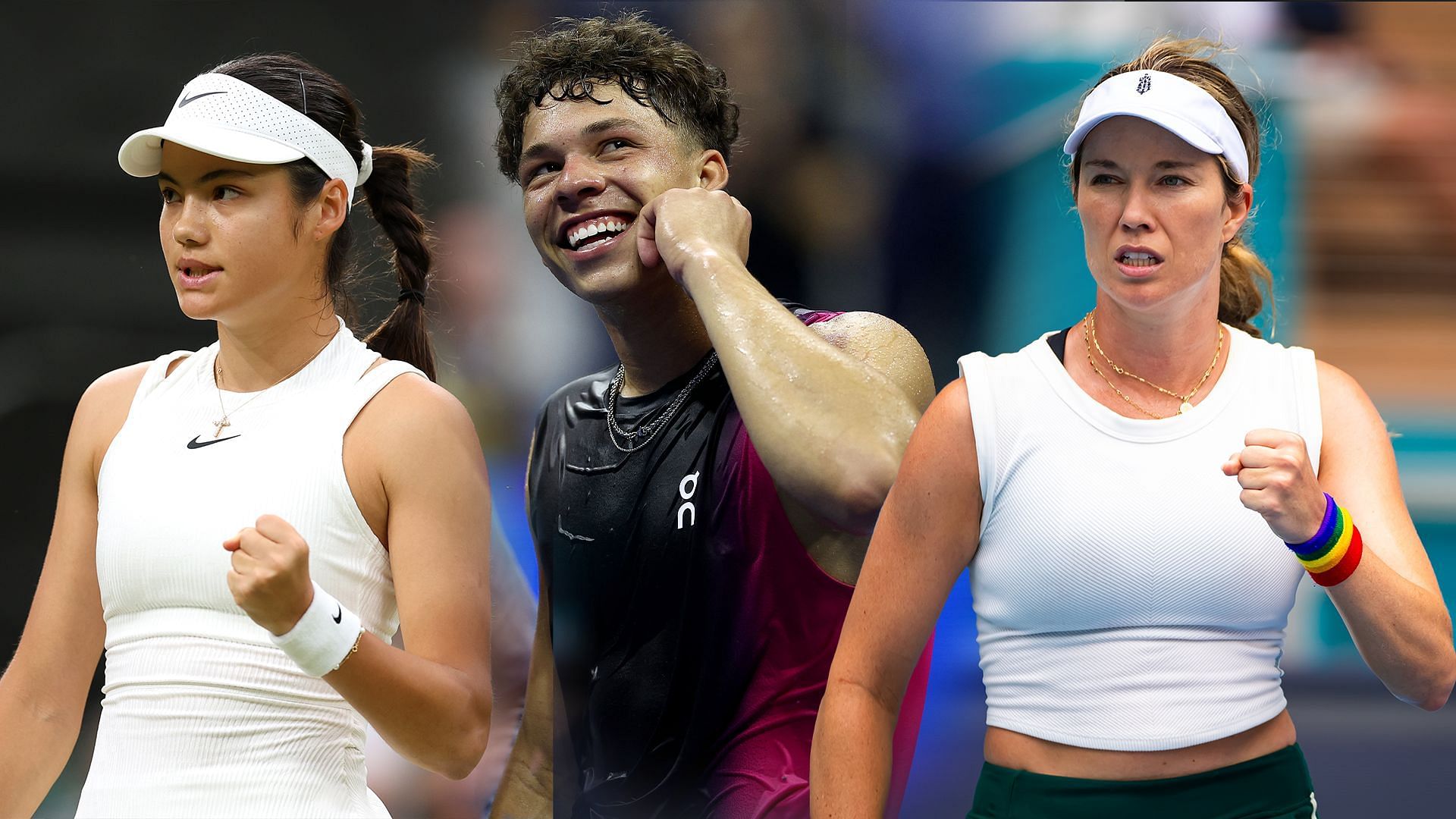 Ben Shelton Danielle Collins Emma Raducanu Australian Open schedule