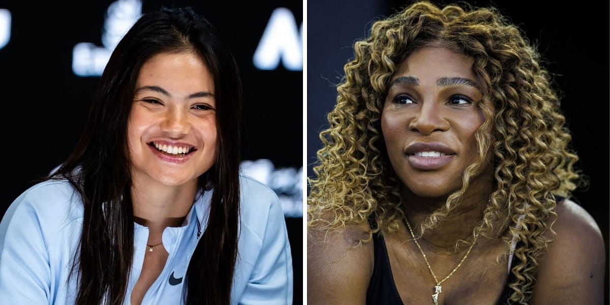 Emma Raducanu (L) &amp; Serena Williams (R) (Source - GETTY)