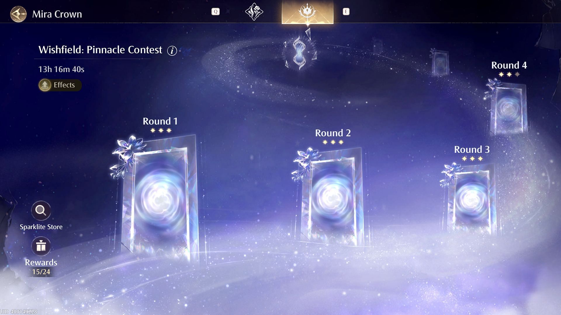 Mira Crown challenges will refresh once the Infinity Nikki 1.2 update goes live (Image via Infold Games)