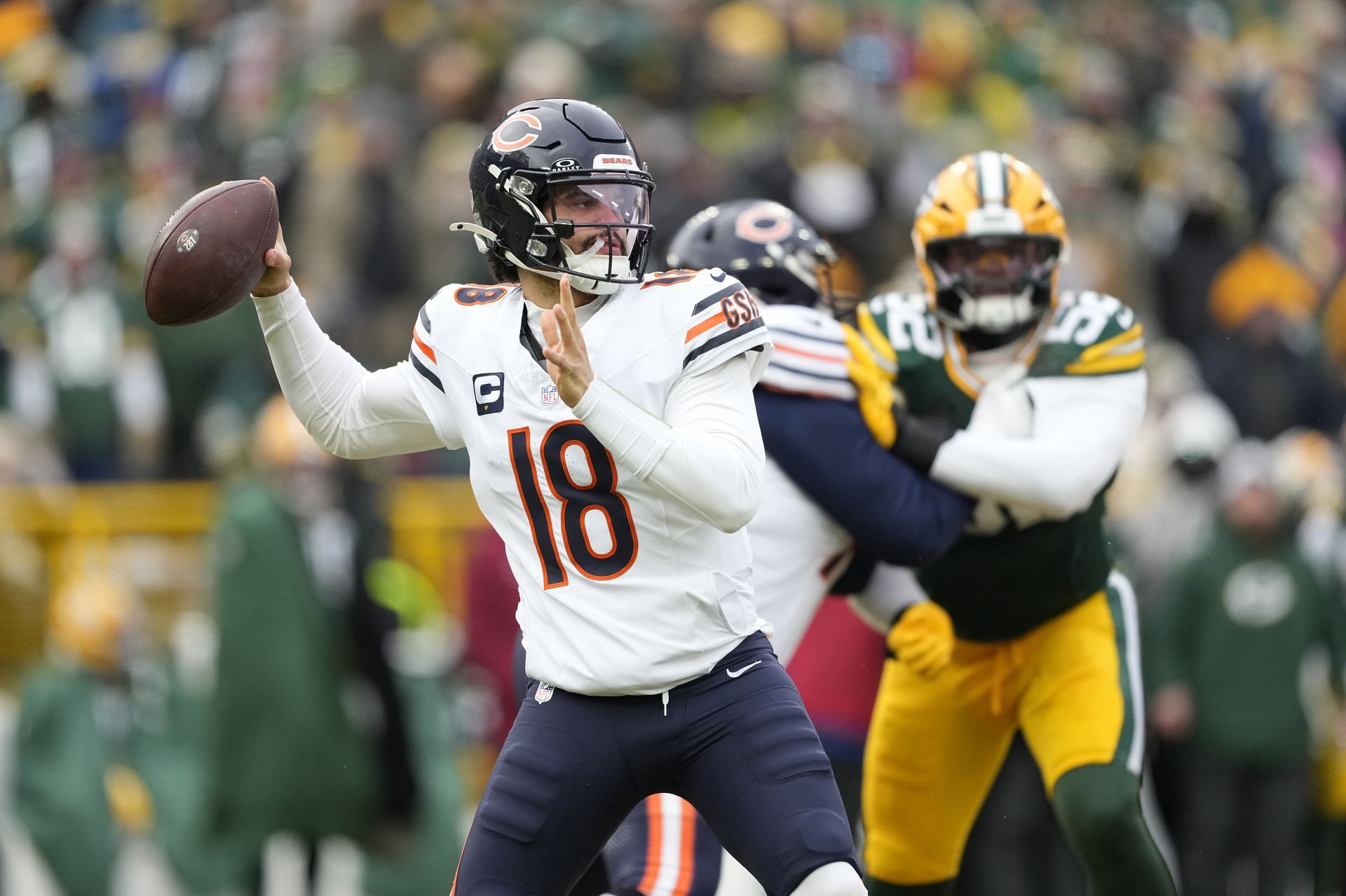 Caleb Williams at Chicago Bears v Green Bay Packers - Source: Getty