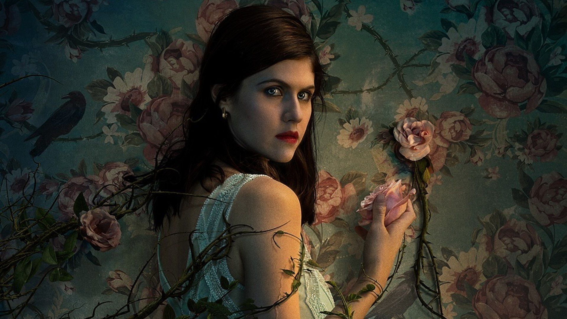 Alexandra Daddario as seen in a poster from Mayfair Witches season 2 (Image via Instagram/@mayfairwitches)