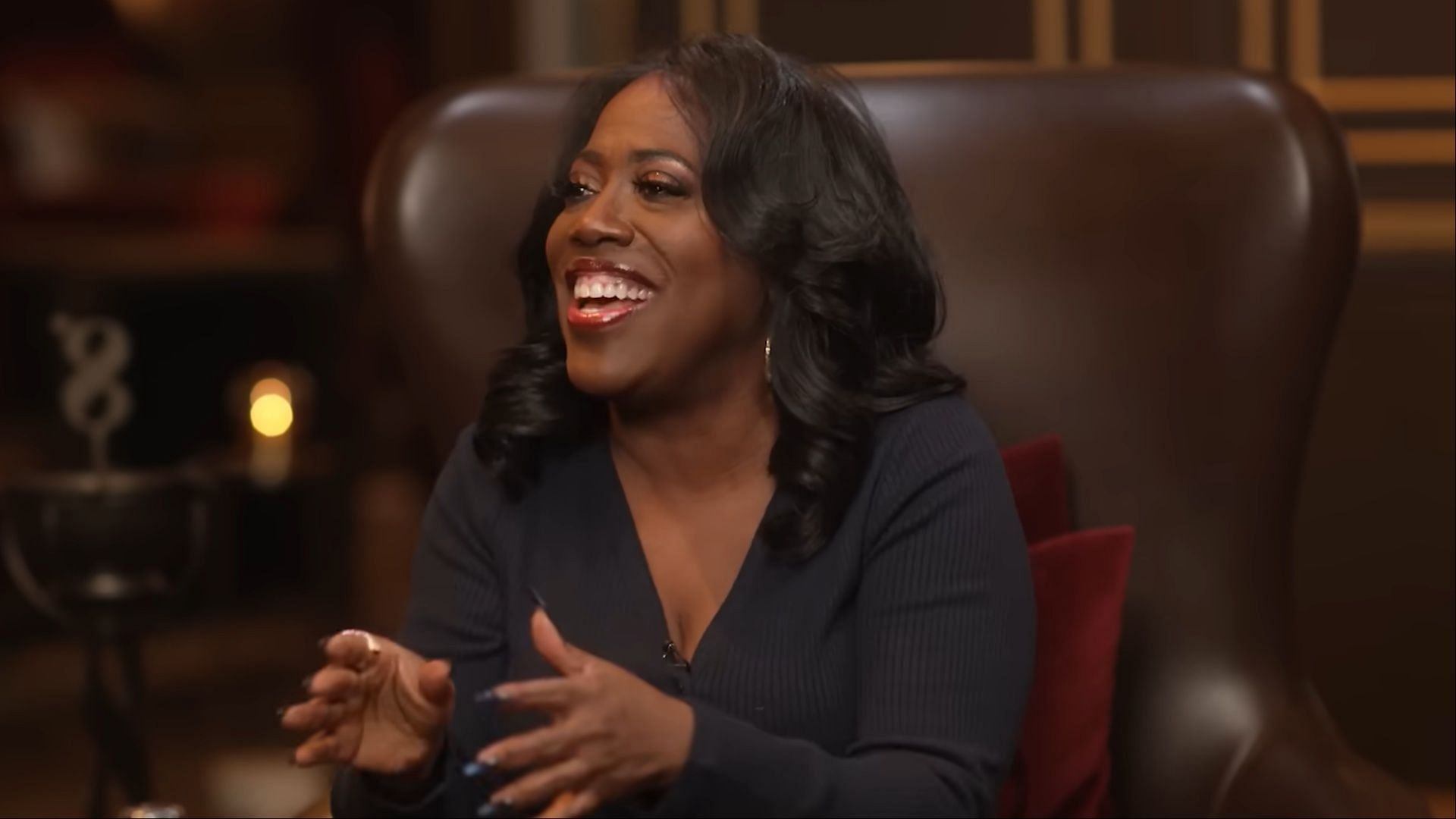 Sheryl Underwood in the Club Shay Shay podcast hosted by Shannon Sharpe (Image via Club Shay Shay) 