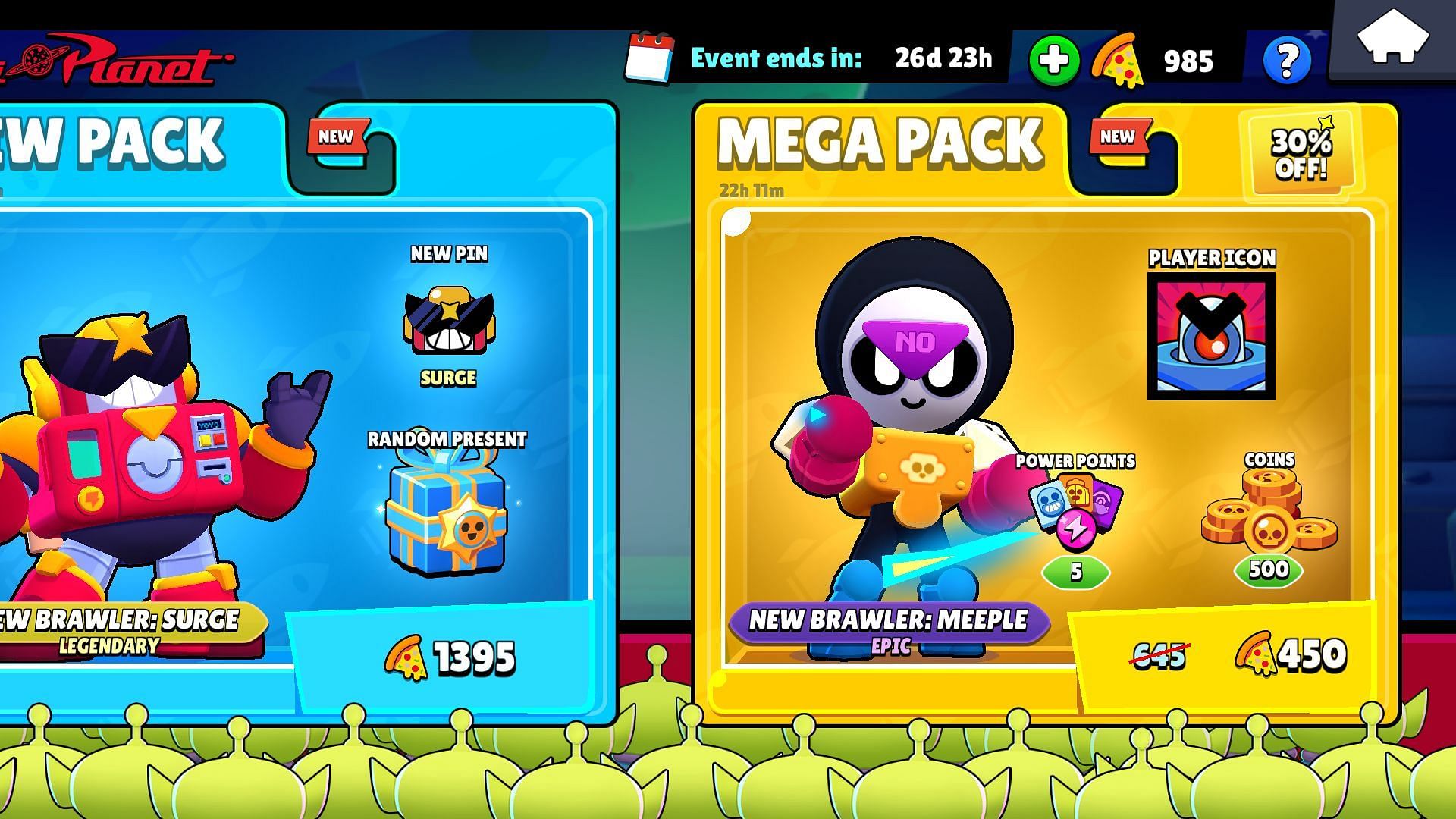 Meeple is available in the in-game shop (Image via Supercell)