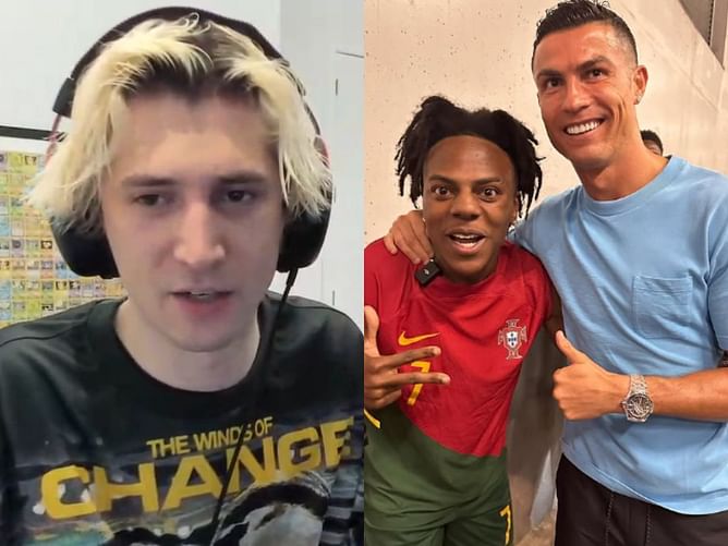 xQc says Cristiano Ronaldo wished IShowSpeed on his birthday to "modernize" his social media operations