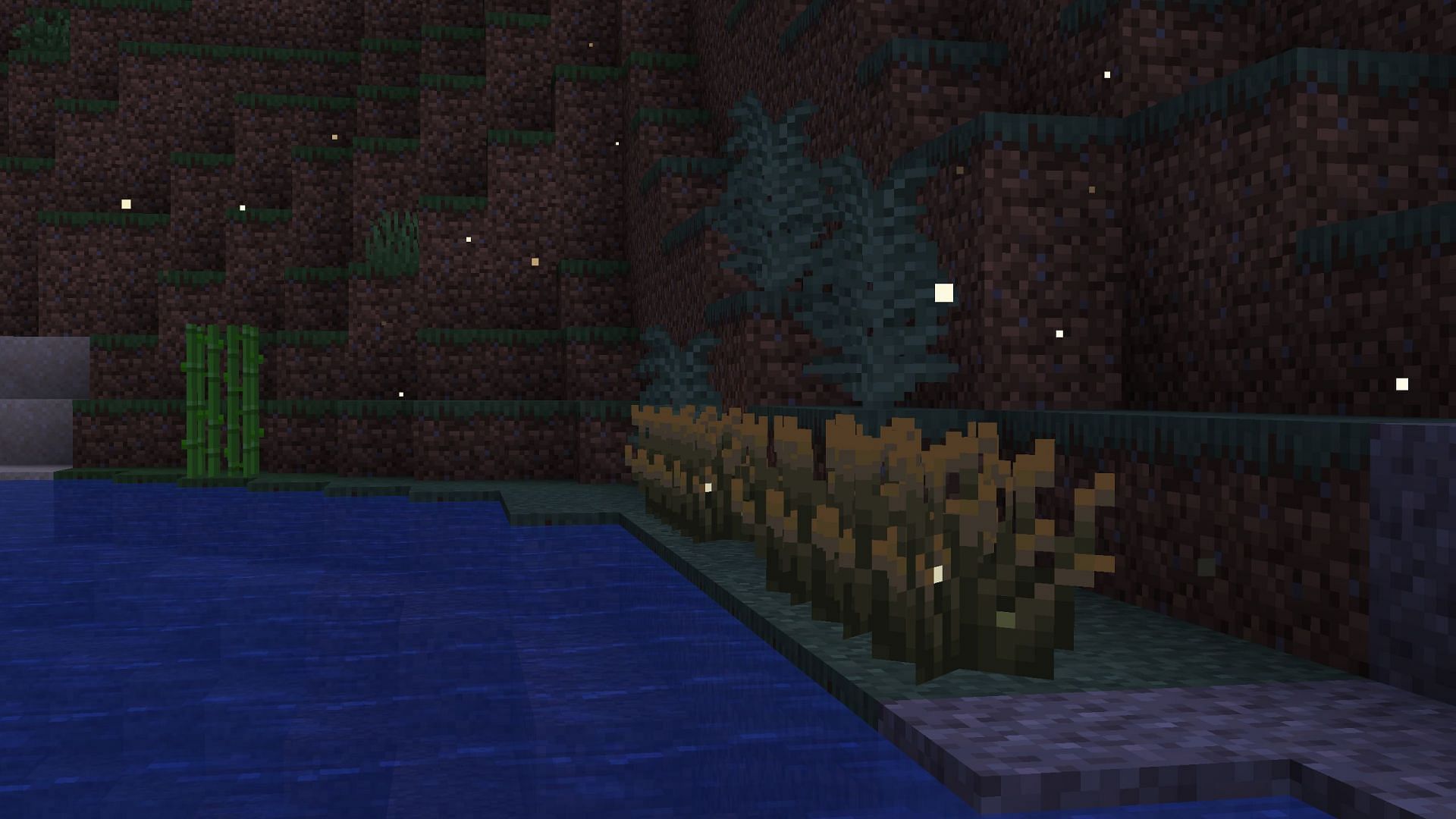 Firefly bush will satisfy players who were craving the firefly ambient mob (Image via Mojang Studios)