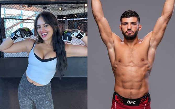 Nina-Marie Daniele reacts to "RIP her boyfriend" reactions seemingly flooding comment section under latest Arman Tsarukyan interview