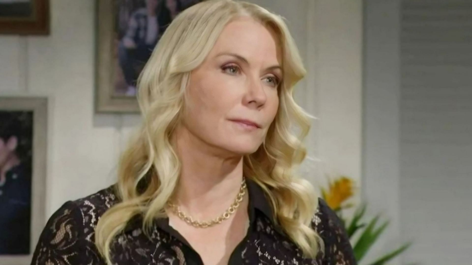 Brooke Logan in a still from The Bold and the Beautiful (Image hua CBS)