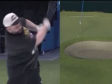 Watch: Golf influencer Jersey Jerry's heartbreaking failed attempt during the TGL hole-in-one challenge