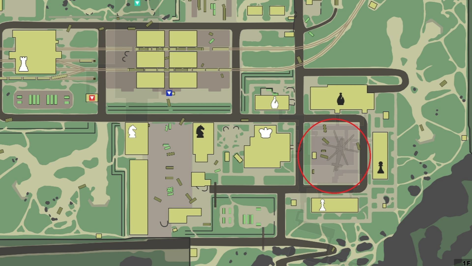 The Christmas tree location on Reserve (Image via Battlestate Games || Tarkov Wiki)