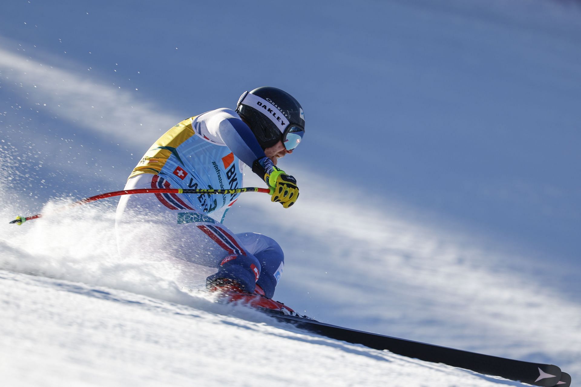 Aleksander Kilde competes at the Audi FIS Alpine Ski World Cup - Men&#039;s Super G - Source: Getty