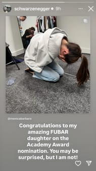 Screenshot of Arnold Schwarzenegger's Instagram Story/ Source: Instagram/ @schwarzenegger