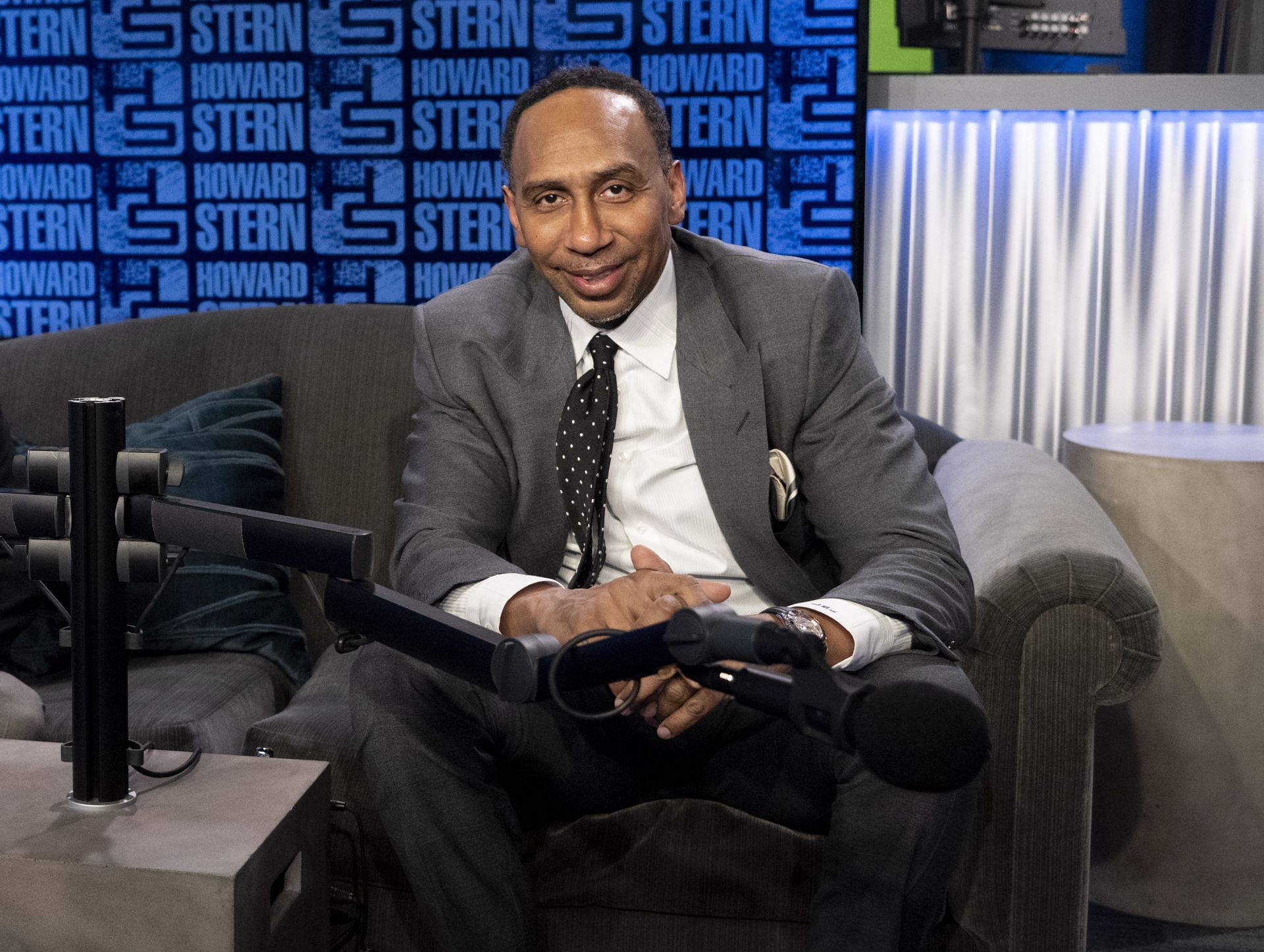 Stephen A. Smith And Chris Russo Visit SiriusXM