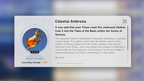 How to obtain and use Celestial Ambrosia in Honkai Star Rail