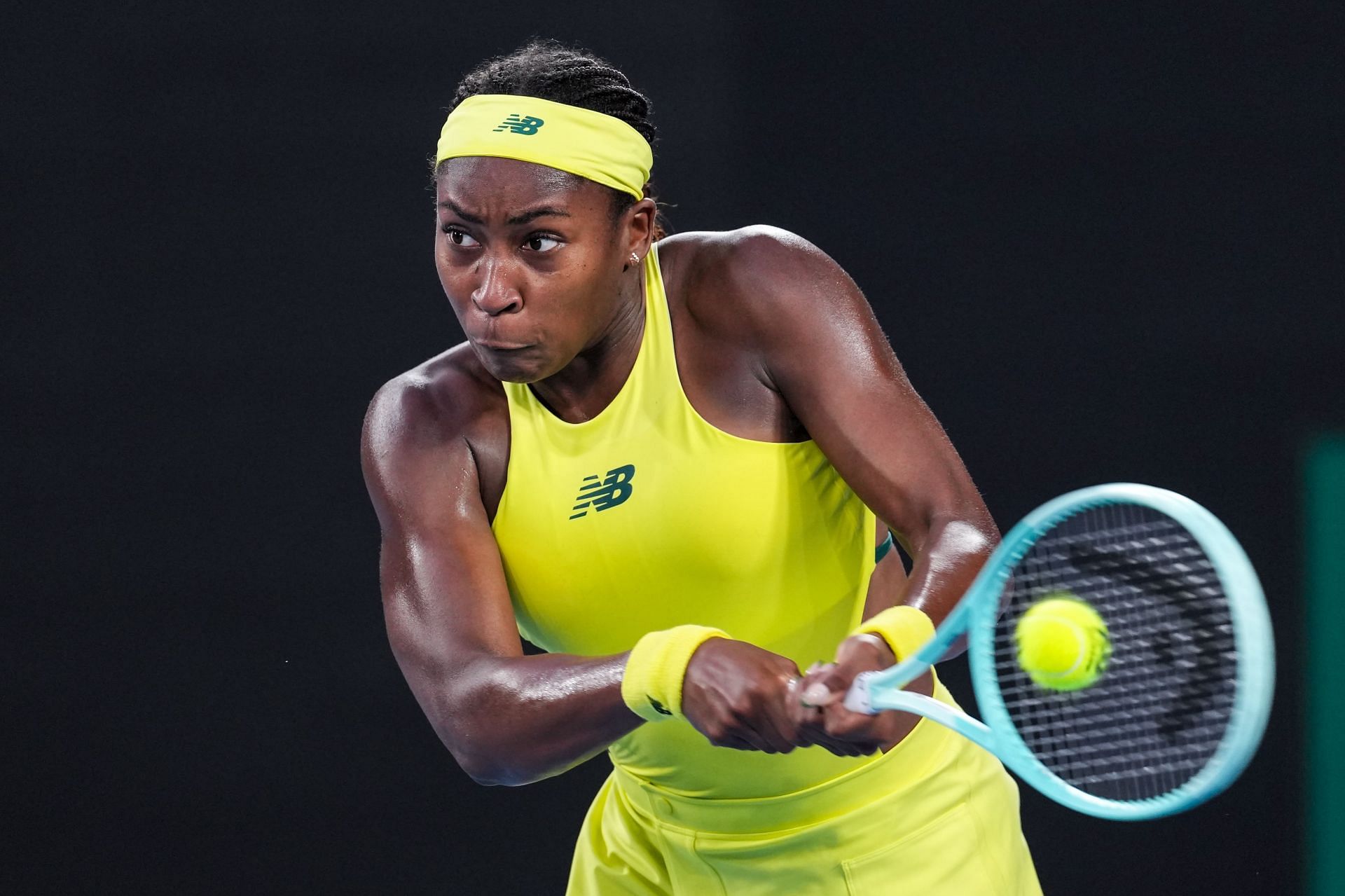 Coco Gauff at the 2025 Australian Open - Source: Getty