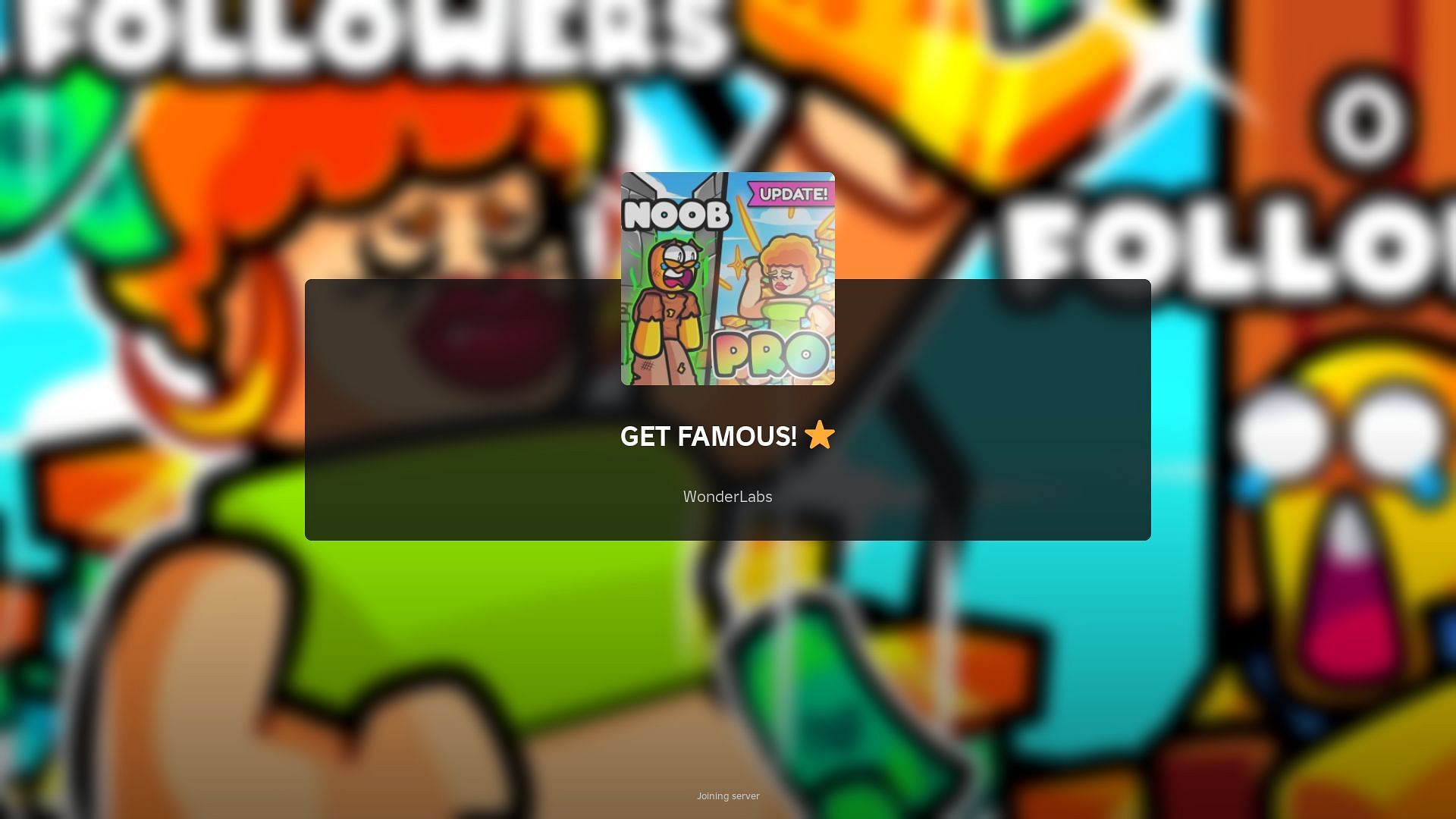 Roblox Get Famous