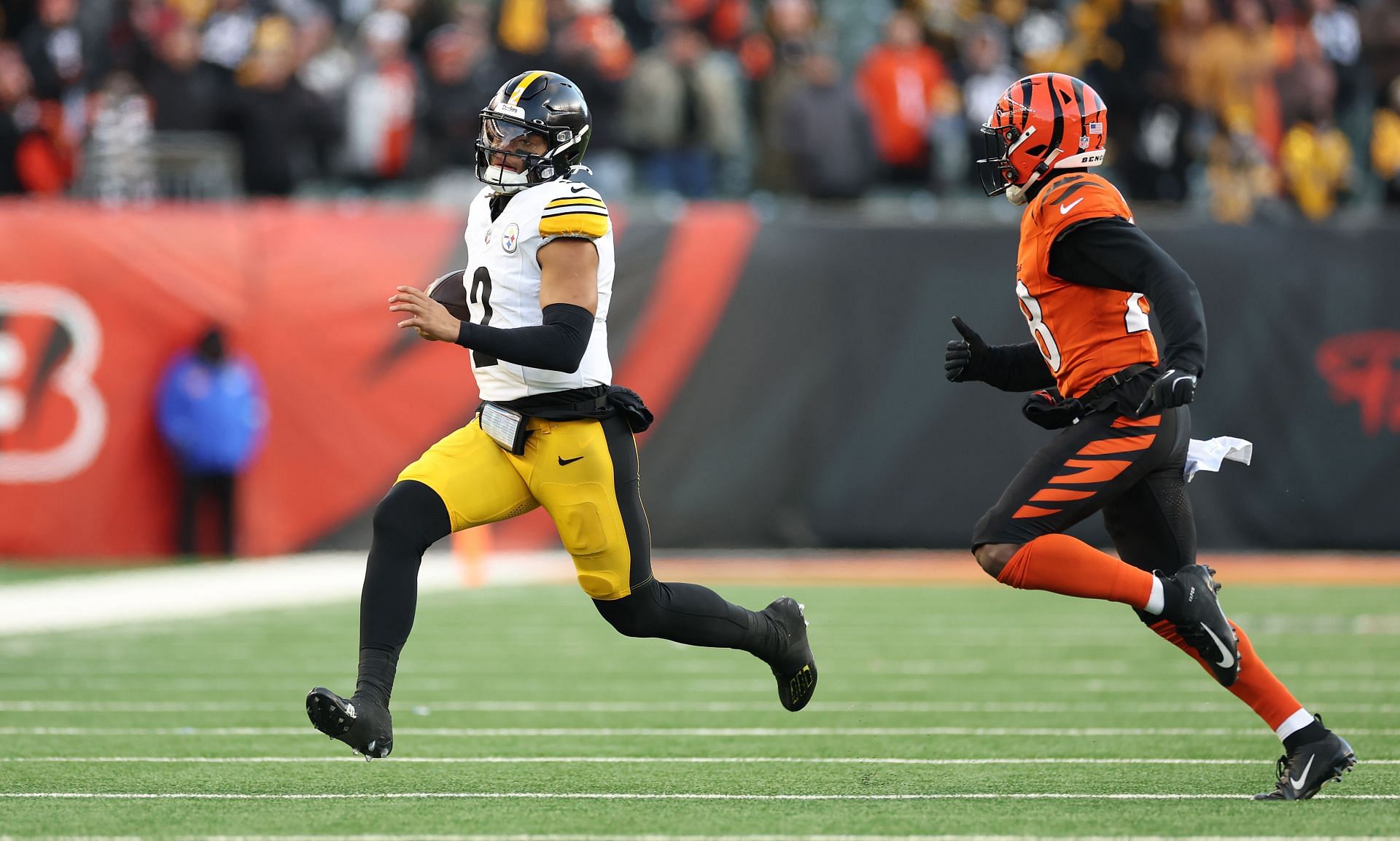 Justin Fields at Pittsburgh Steelers v Cincinnati Bengals - Source: Getty