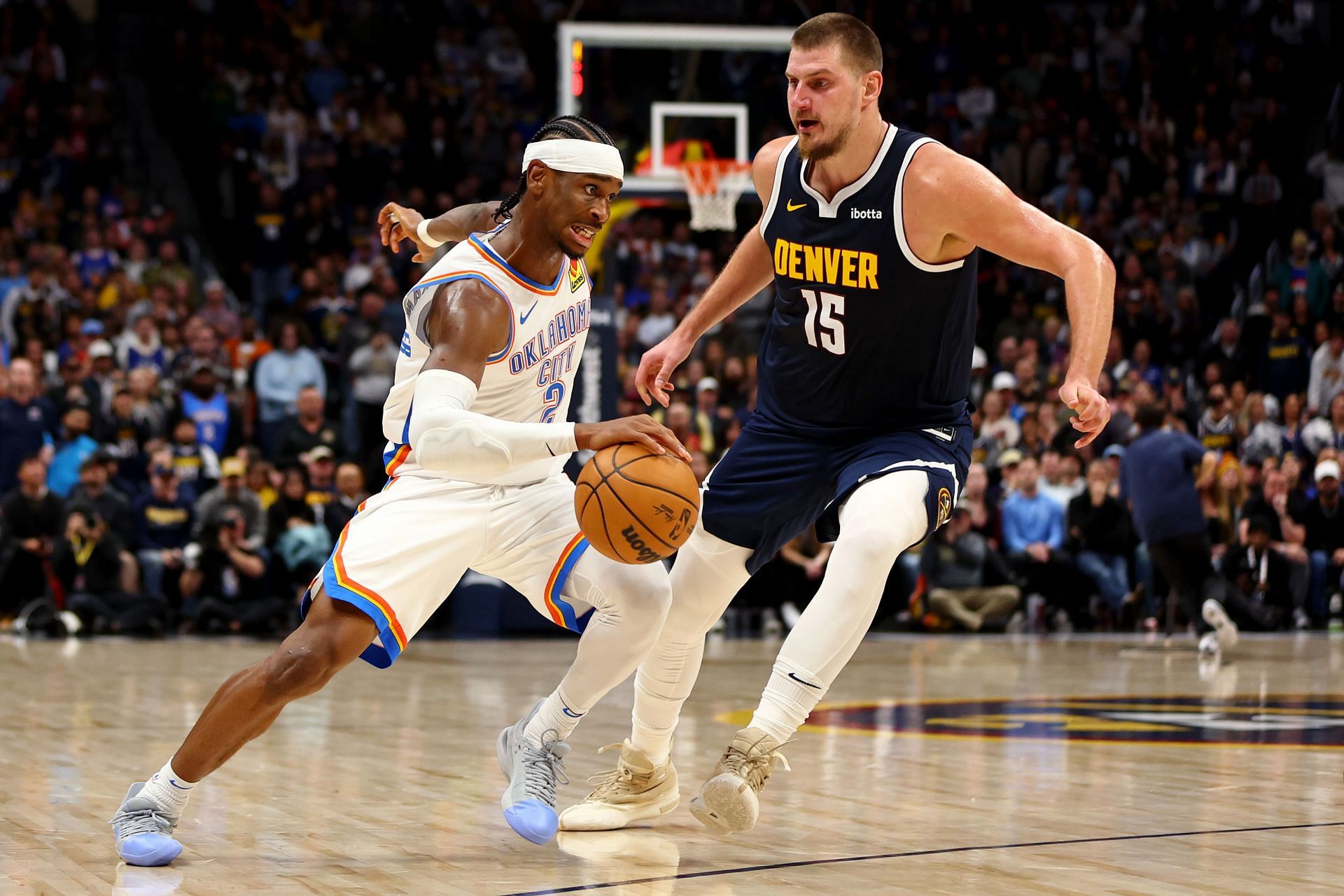 MVP candidates Shai Gilgeous-Alexander and Nikola Jokic (Image Source: Getty)