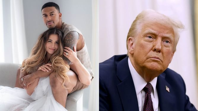 Francisco Lindor's wife Katia slams Latinos who voted for President Trump after controversial New Jersey ICE raid