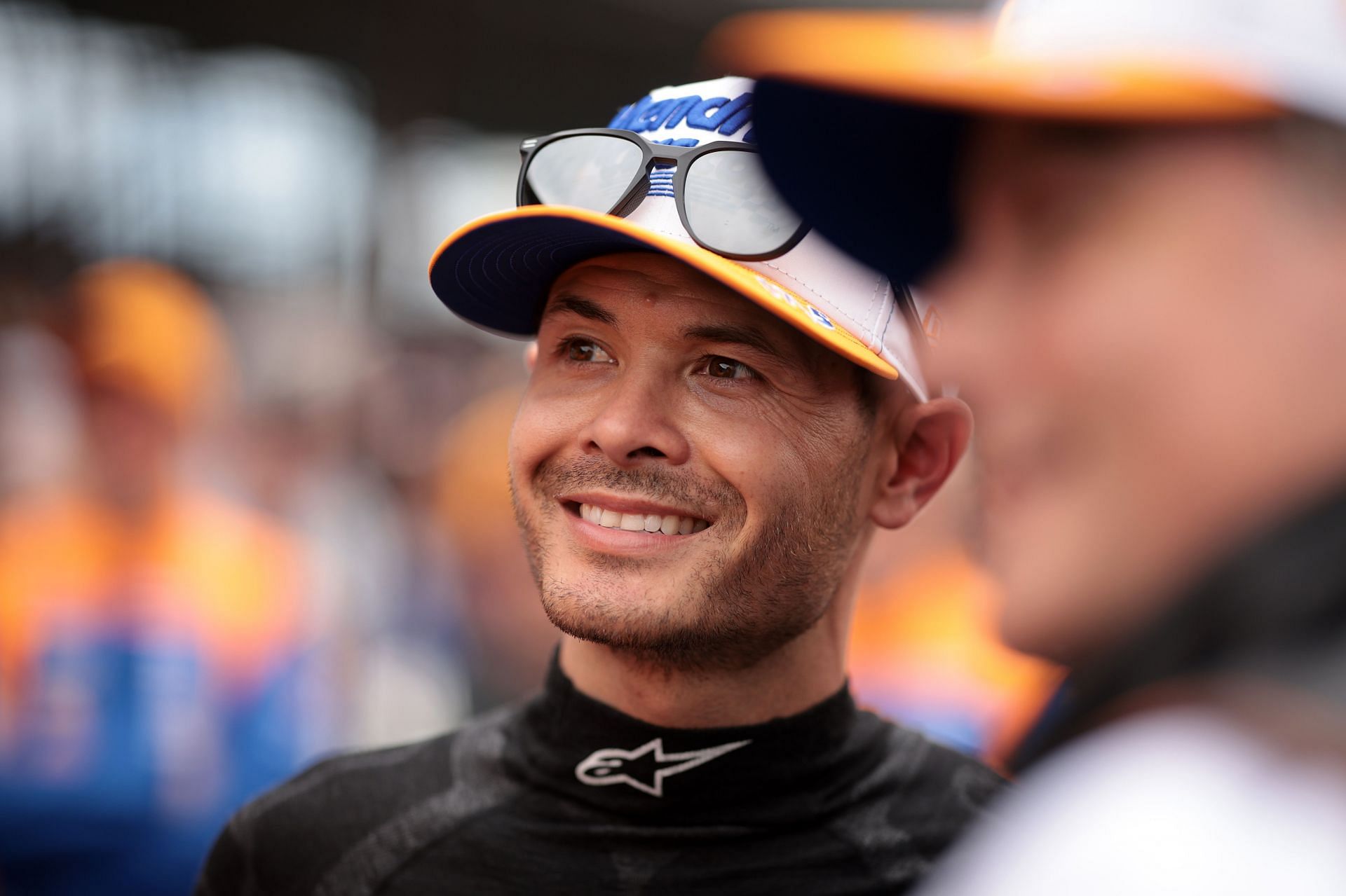 Kyle Larson at the 108th Running of the Indianapolis 500 - Source: Getty