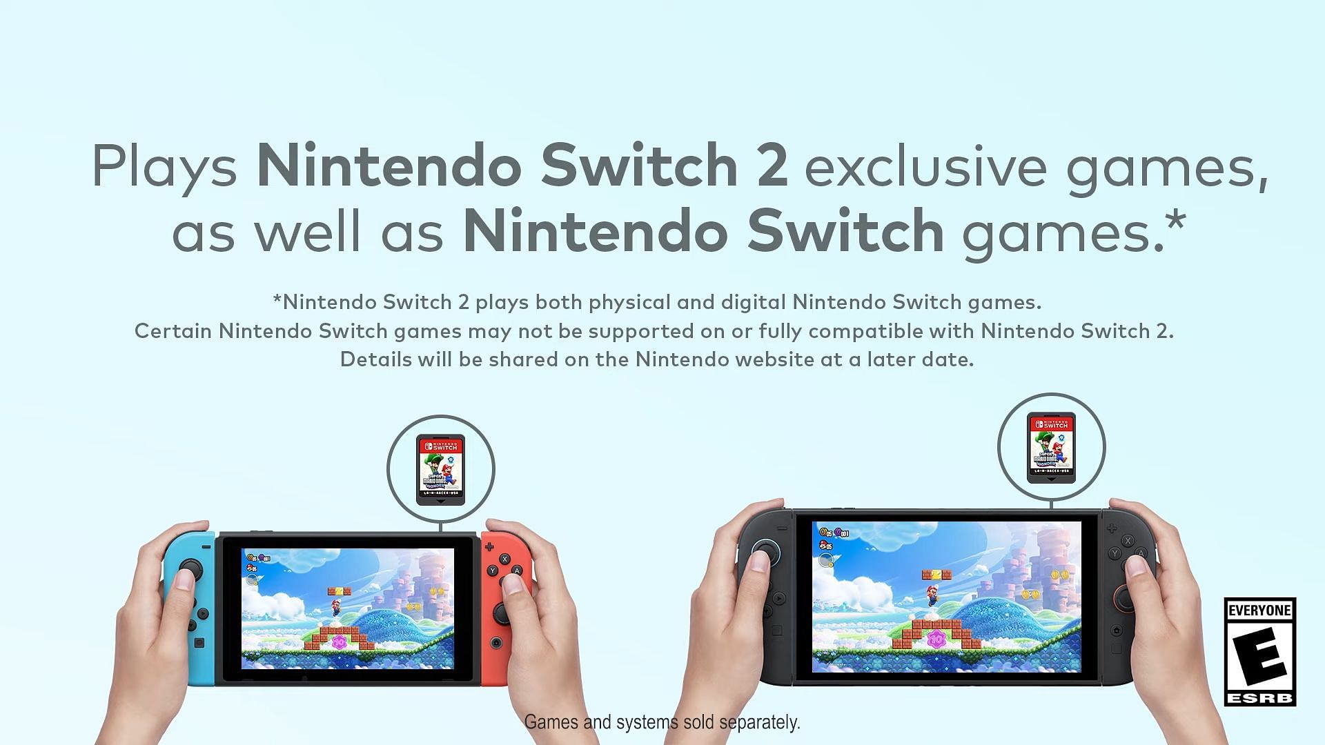 Nintendo Switch 2 is compatible with old Switch games (Image via Nintendo)