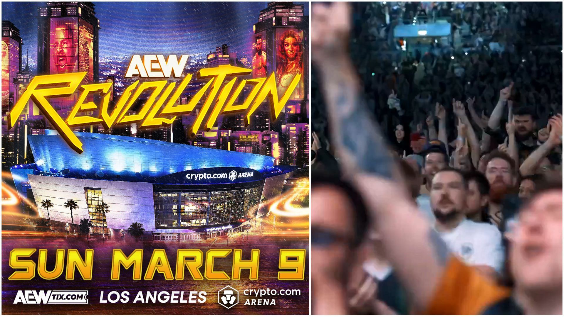 The new logo for AEW Revolution 2025