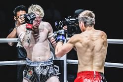 Luke Lessei says he went all out to perfect liver kick that folded Cody Jerome: "We've been working on that"
