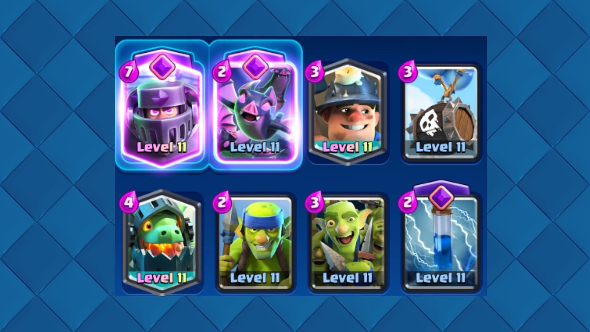 Skeleton Barrel is used in many Clash Royale Special Delivery event decks (Image via Supercell)