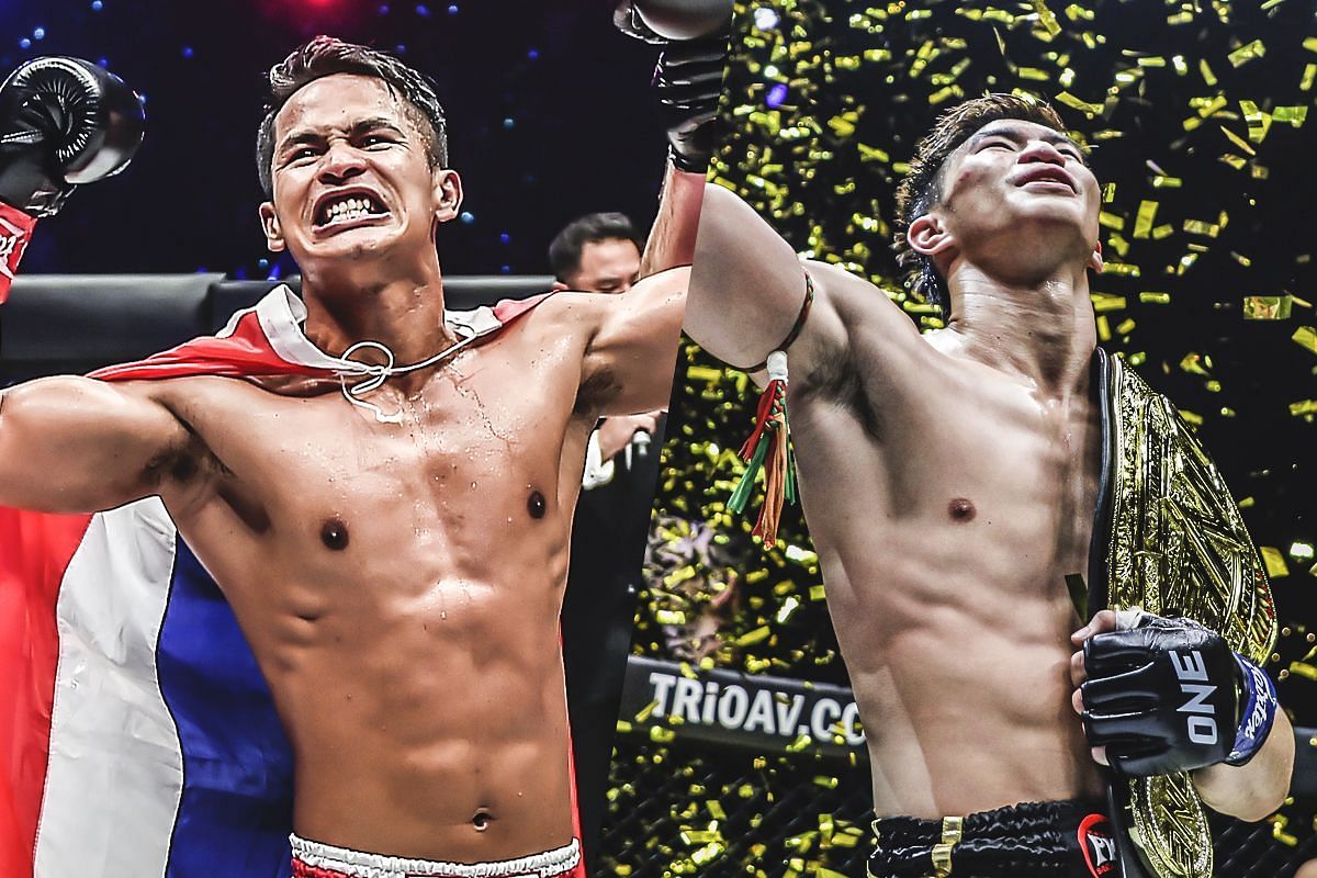 Superbon (left), Tawanchai (right) [Photo via ONE Championship]