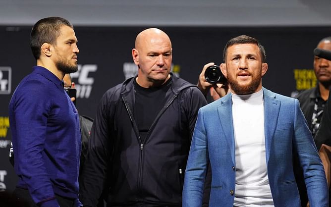 Umar Nurmagomedov issues unfiltered response to Merab Dvalishvili accusing him of disrespectful behavior ahead of UFC 311 fight: "It's his acts"