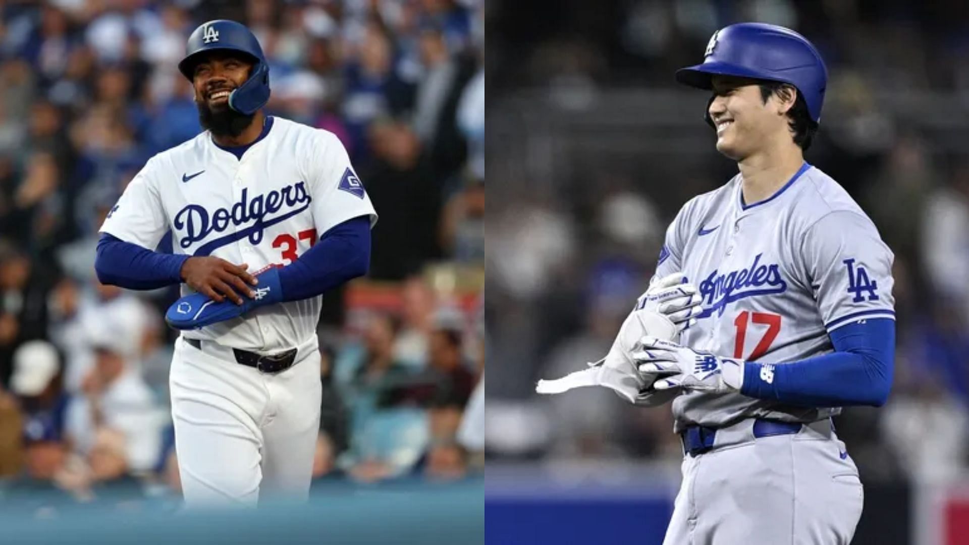 Los Angeles Dodgers Sluggers Teoscar Hernandez and Shohei Ohtani