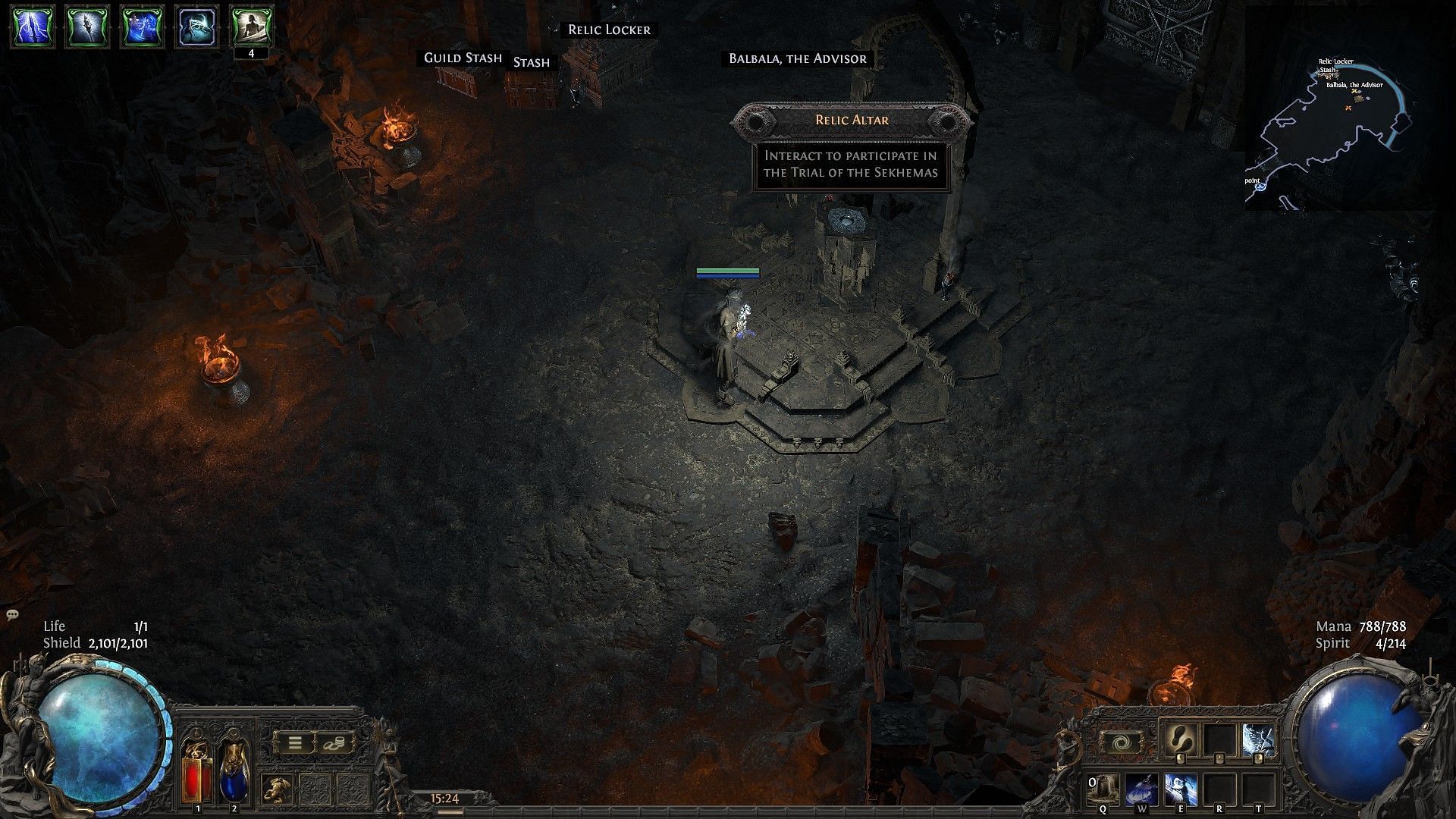 Sanctum entrance in Path of Exile 2 (Image via GGG) 