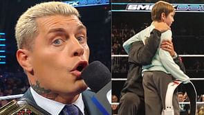 What did Cody Rhodes do after WWE SmackDown went off the air?