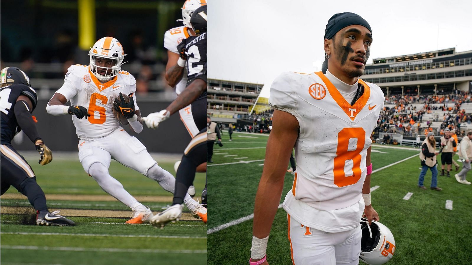 Dylan Sampson and Nico Iamaleava helped UT win 10 games in 2024. (Photo Credits: IMAGN)