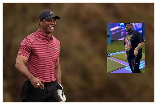 "Have Tiger Woods come in" - Golf influencer details 'next year's' plan after failing hole-in-one challenge at TGL