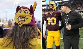 "College QBs making more than some NFL backups": Fans baffled at Sam Leavitt's $3 million deal with Arizona State