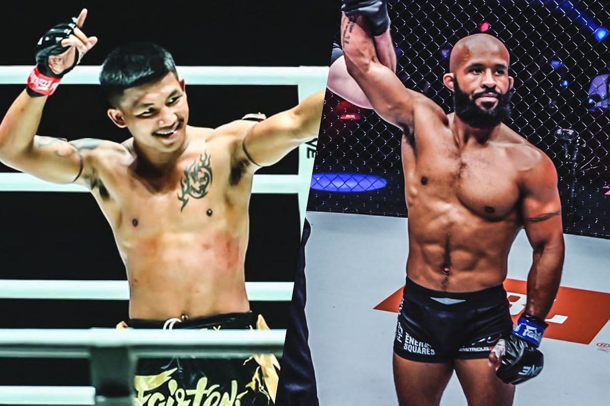 Rodtang (left), Demetrious Johnson (right) [Photo via ONE Championship]