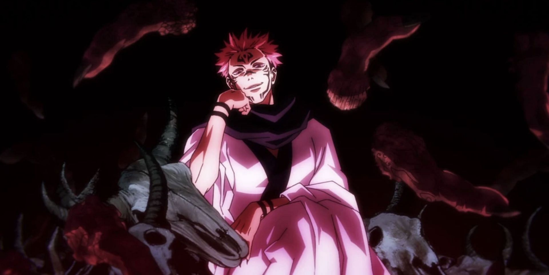 Sukuna as seen in anime (Image via MAPPA)