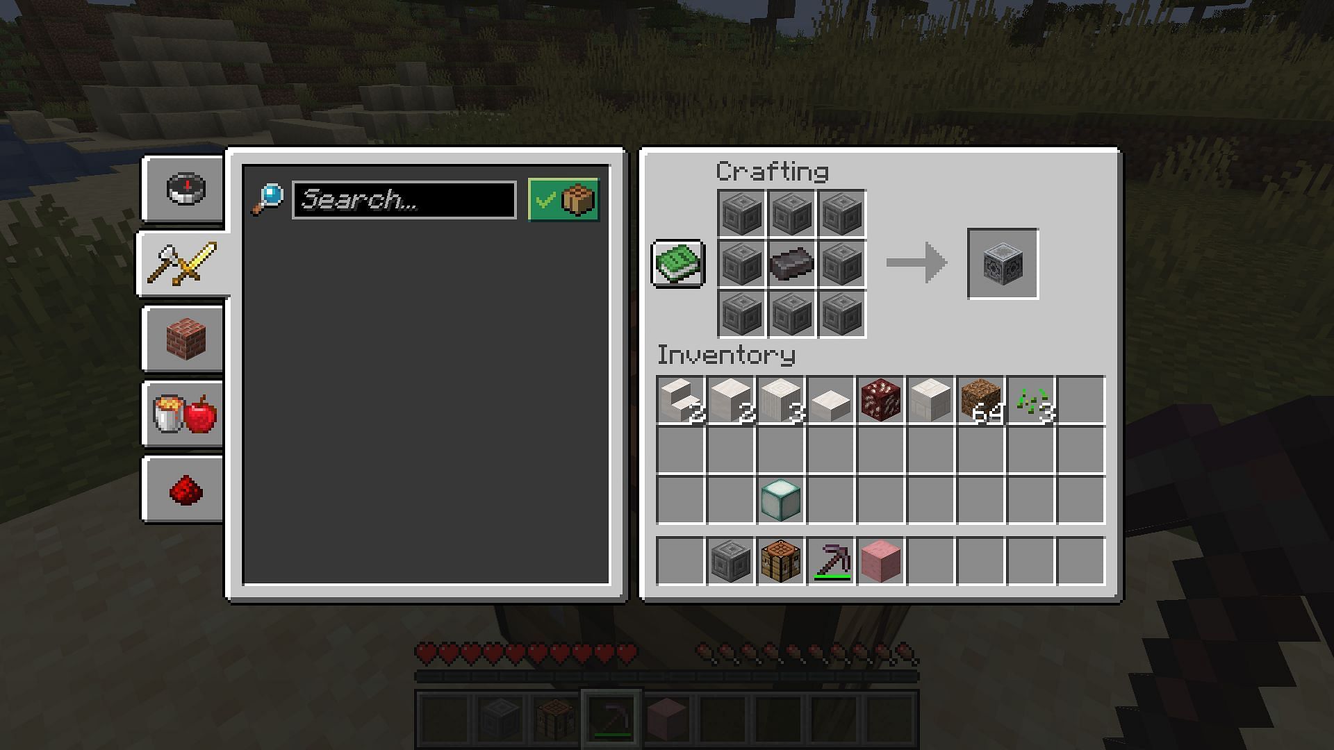 Earlier, we required a netherite to craft one lodestone (Image via Mojang Studios)