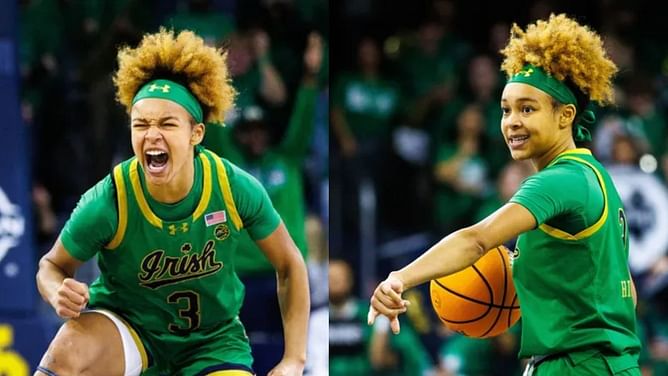 Hannah Hidalgo Stats Today: How did Notre Dame star fare vs North Carolina (Jan. 5)