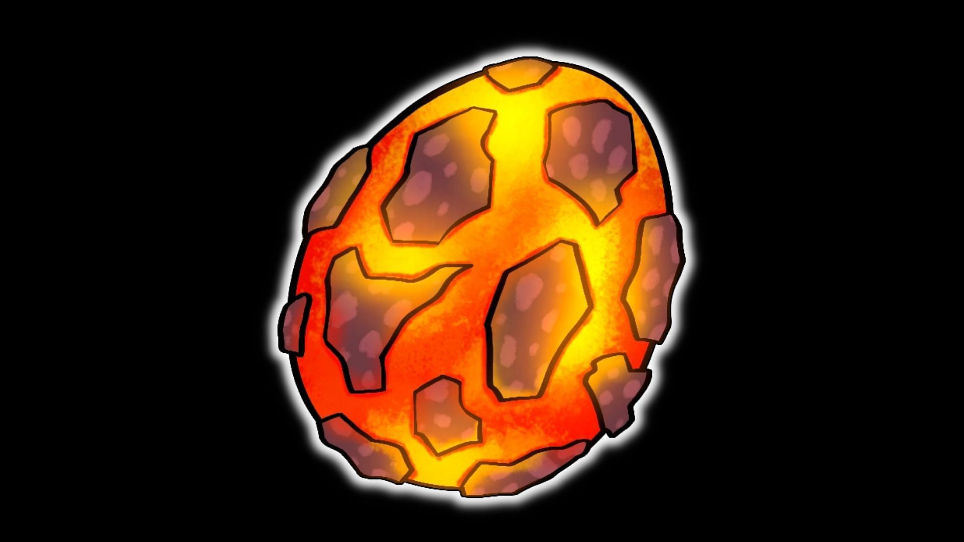 The Dragon Egg spawns on the Prehistoric Island (Image via Blox Fruits Wiki)