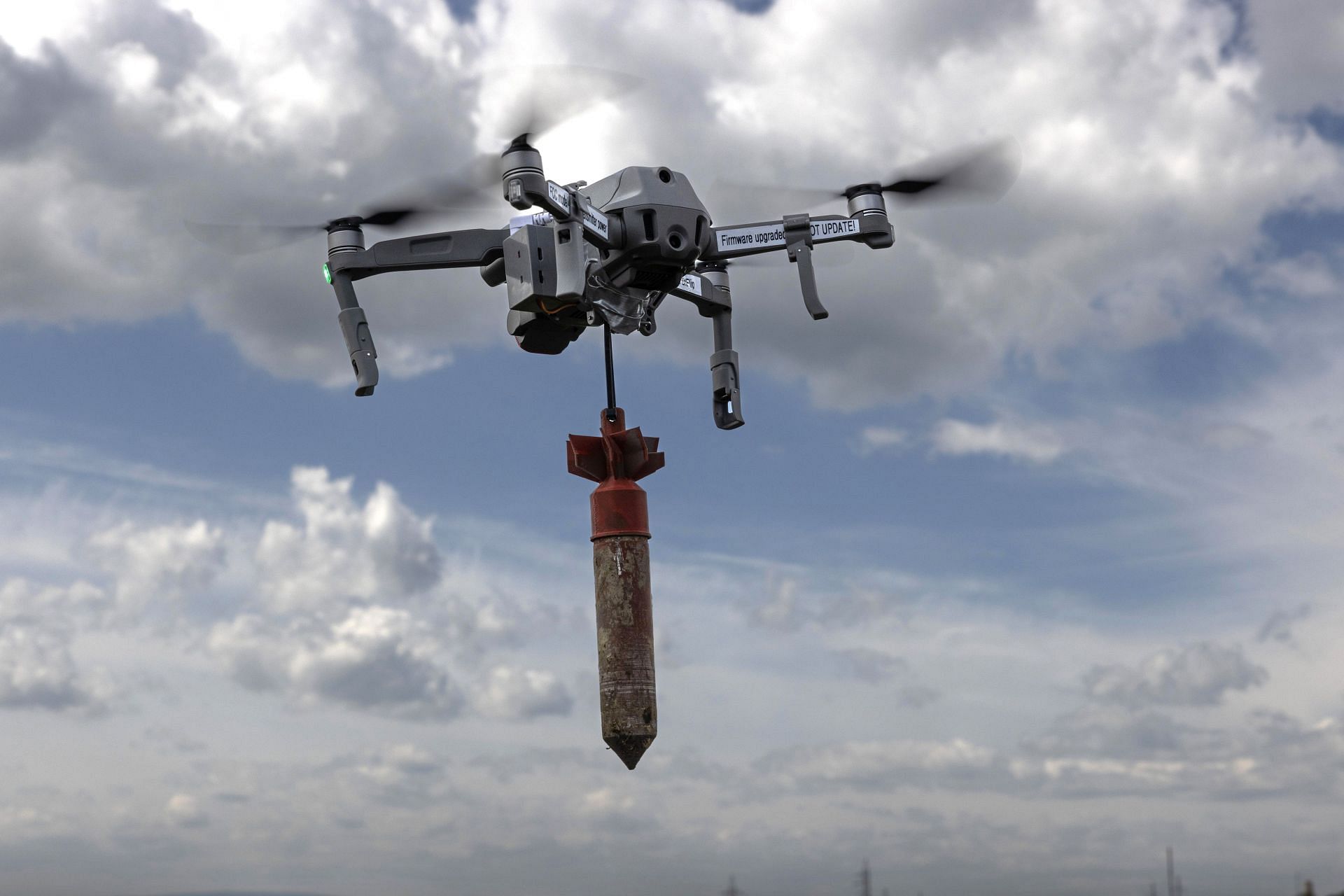 Military train drone (Image via Getty)